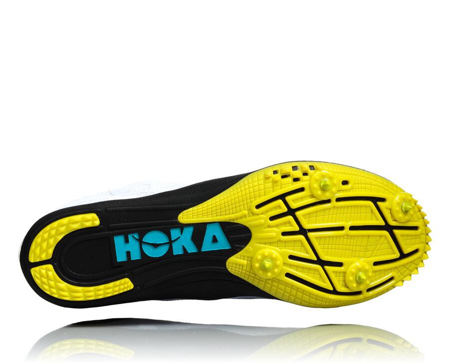 Hoka One One Rocket X Spikes Herr - Vita/Blå - WDBSF-3467